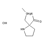 2-(methoxymethyl)pyrrolidine-2-carboxamide hydrochloride