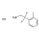 2,2-difluoro-2-(2-methylphenyl)ethan-1-amine hydrochloride