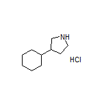 3-Cyclohexylpyrrolidine Hydrochloride