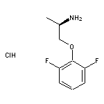 2-[(2R)-2-aminopropoxy]-1,3-difluorobenzene hydrochloride