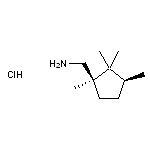 [(1R,3S)-1,2,2,3-tetramethylcyclopentyl]methanamine hydrochloride