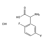 2-amino-2-(2,5-difluorophenyl)acetic acid hydrochloride