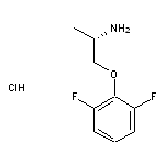 2-[(2S)-2-aminopropoxy]-1,3-difluorobenzene hydrochloride