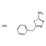 5-benzyl-1,3,4-thiadiazol-2-amine hydrochloride