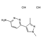 6-(1,3-dimethyl-1H-pyrazol-4-yl)pyridazin-3-amine dihydrochloride