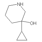 3-cyclopropylpiperidin-3-ol