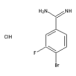 4-Bromo-3-fluorobenzimidamide Hydrochloride