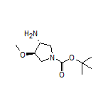 (3R,4R)-1-Boc-4-methoxypyrrolidin-3-amine