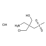 3-amino-2-(chloromethyl)-2-(methanesulfonylmethyl)propan-1-ol hydrochloride