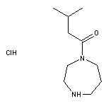 1-(1,4-diazepan-1-yl)-3-methylbutan-1-one hydrochloride