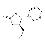 rac-(4R,5S)-4-(aminomethyl)-1-methyl-5-(pyridin-4-yl)pyrrolidin-2-one