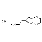 2-(indolizin-2-yl)ethan-1-amine hydrochloride