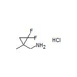 (2,2-Difluoro-1-methylcyclopropyl)methanamine Hydrochloride