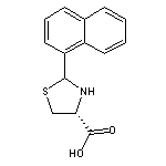 (4R)-2-(naphthalen-1-yl)-1,3-thiazolidine-4-carboxylic acid