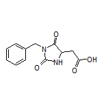 2-(1-Benzyl-2,5-dioxoimidazolidin-4-yl)acetic Acid