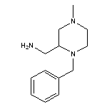 (1-benzyl-4-methylpiperazin-2-yl)methanamine