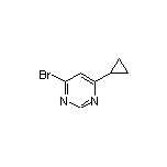 4-Bromo-6-cyclopropylpyrimidine