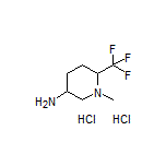 1-Methyl-6-(trifluoromethyl)piperidin-3-amine Dihydrochloride