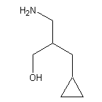 3-amino-2-(cyclopropylmethyl)propan-1-ol