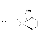 rac-[(1R,6R)-7,7-difluoro-2-oxabicyclo[4.1.0]heptan-1-yl]methanamine hydrochloride