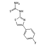 [4-(4-fluorophenyl)-1,3-thiazol-2-yl]thiourea