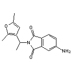 5-amino-2-[1-(2,5-dimethylfuran-3-yl)ethyl]-2,3-dihydro-1H-isoindole-1,3-dione