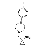 1-{[4-(4-fluorophenyl)piperazin-1-yl]methyl}cyclopropan-1-amine