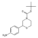 tert-butyl 2-(4-aminophenyl)morpholine-4-carboxylate