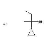 2-cyclopropylbutan-2-amine hydrochloride