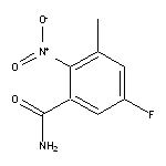 5-fluoro-3-methyl-2-nitrobenzamide