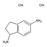 2,3-dihydro-1H-indene-1,5-diamine dihydrochloride