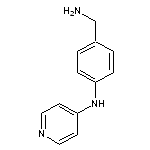 N-[4-(aminomethyl)phenyl]pyridin-4-amine