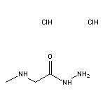 2-(methylamino)acetohydrazide dihydrochloride