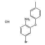 4-bromo-2-(4-methylphenoxy)aniline hydrochloride