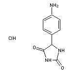 5-(4-aminophenyl)imidazolidine-2,4-dione hydrochloride