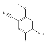 4-amino-5-fluoro-2-methoxybenzonitrile