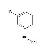 (3-fluoro-4-methylphenyl)hydrazine