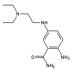 2-amino-5-{[2-(diethylamino)ethyl]amino}benzamide