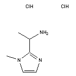 1-(1-methyl-1H-imidazol-2-yl)ethan-1-amine dihydrochloride