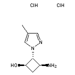 rac-(1R,2R,3S)-3-amino-2-(4-methyl-1H-pyrazol-1-yl)cyclobutan-1-ol dihydrochloride