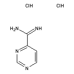 pyrimidine-4-carboximidamide dihydrochloride