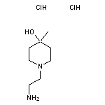 1-(2-aminoethyl)-4-methylpiperidin-4-ol dihydrochloride