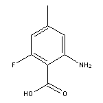 2-amino-6-fluoro-4-methylbenzoic acid