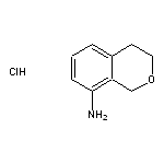 3,4-dihydro-1H-2-benzopyran-8-amine hydrochloride