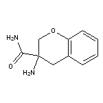 3-amino-3,4-dihydro-2H-1-benzopyran-3-carboxamide