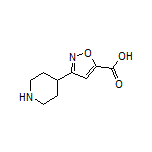 3-(4-Piperidyl)isoxazole-5-carboxylic Acid