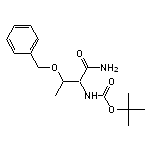 tert-butyl N-[2-(benzyloxy)-1-carbamoylpropyl]carbamate