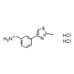 [3-(2-Methyl-4-thiazolyl)phenyl]methanamine Dihydrochloride