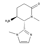 rac-(5R,6R)-5-amino-1-methyl-6-(1-methyl-1H-imidazol-2-yl)piperidin-2-one