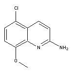 5-chloro-8-methoxyquinolin-2-amine